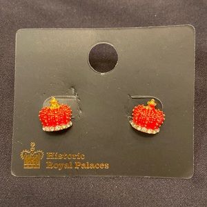 Historic Royal Palaces Crown Earrings
